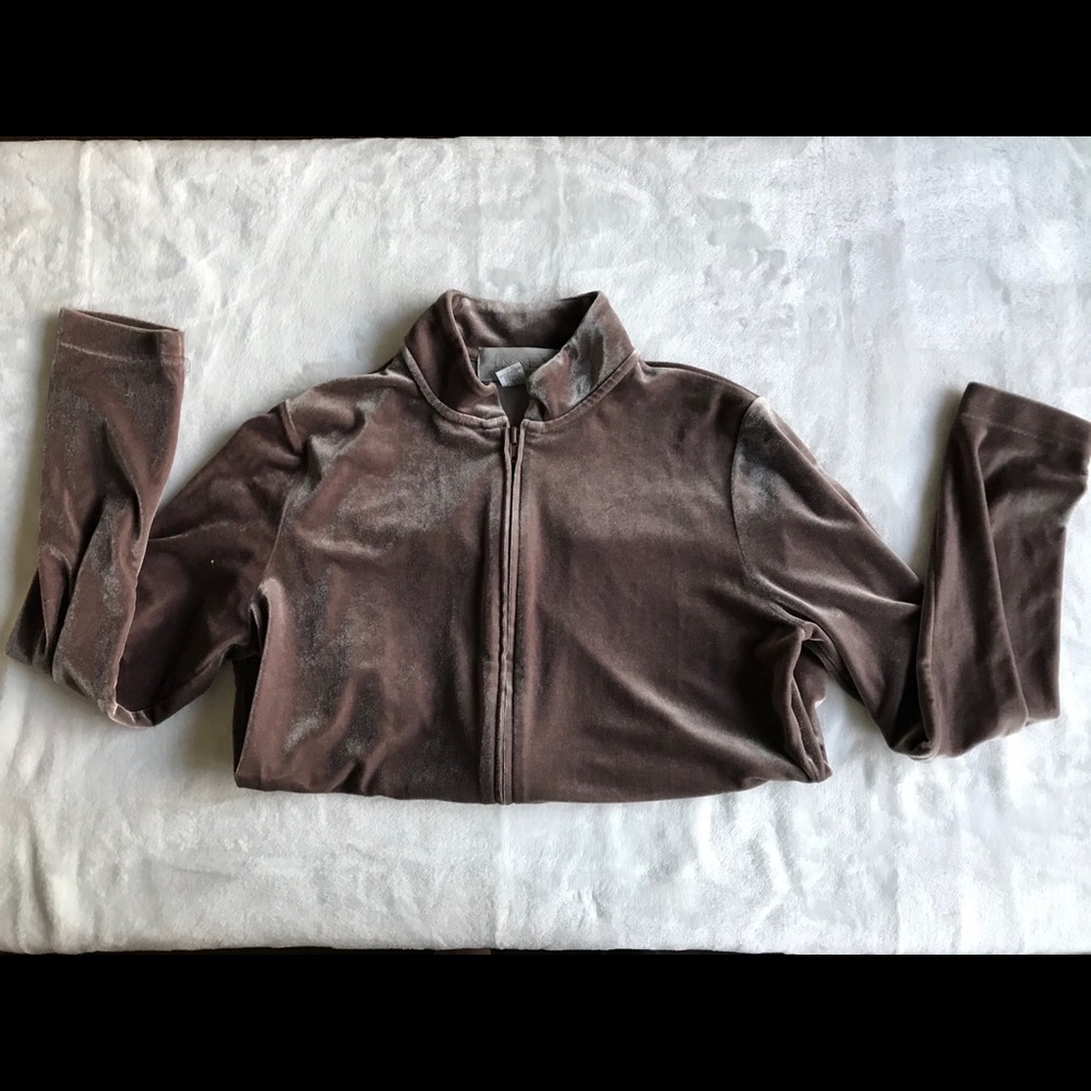 Casual corner shiny stretchy sweater top
